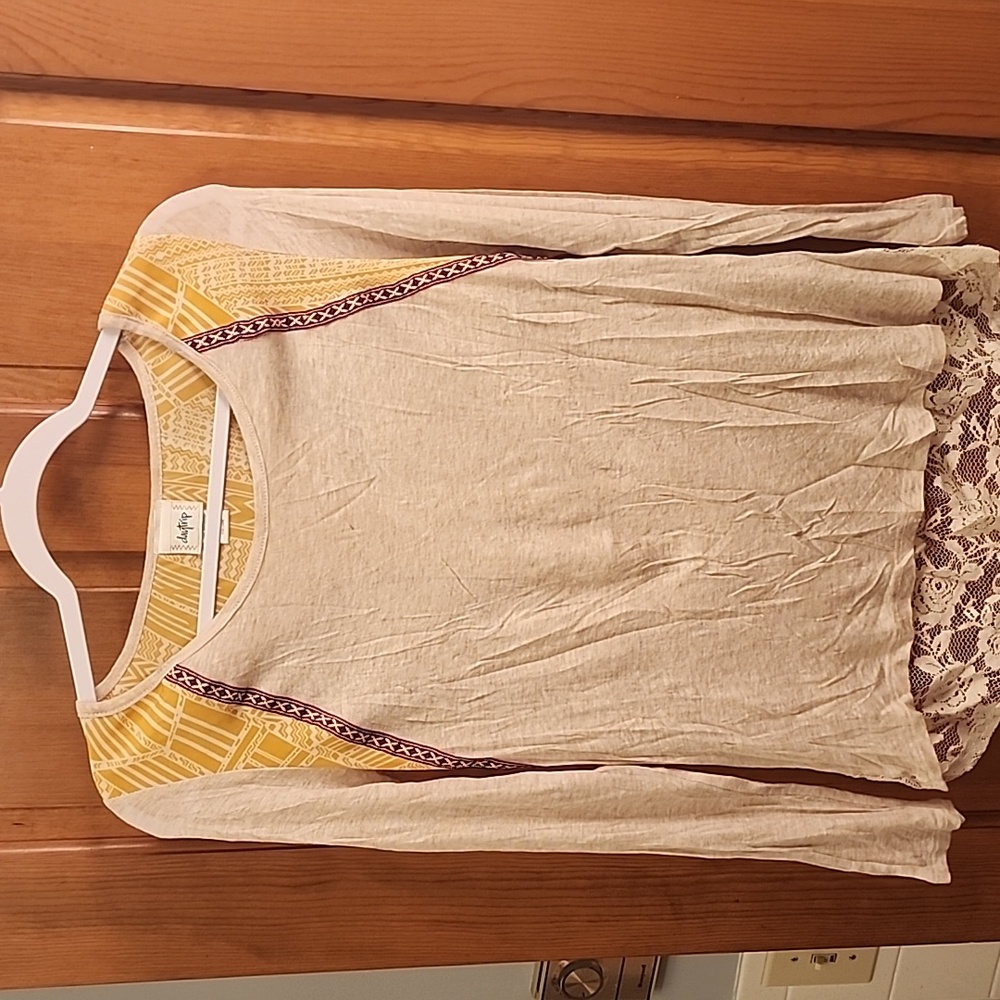 Womens small  lace long sleeve